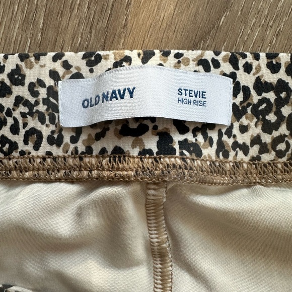 Old Navy Womens Sz XL Pants Animal Print Plus Stevie High Rise Rayon Blend - Picture 4 of 5